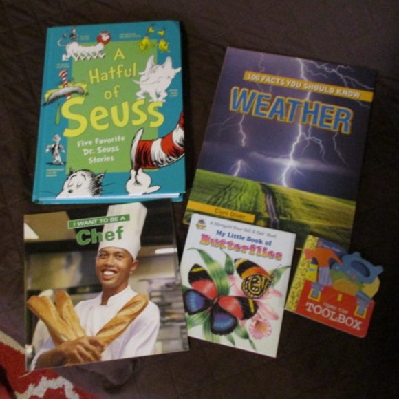 Bundle 3 for $15 - Bundle of 5 Children's books, new or like new - Picture 1 of 5